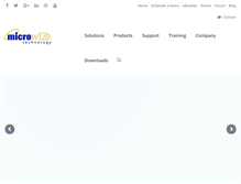 Tablet Screenshot of microwize.com